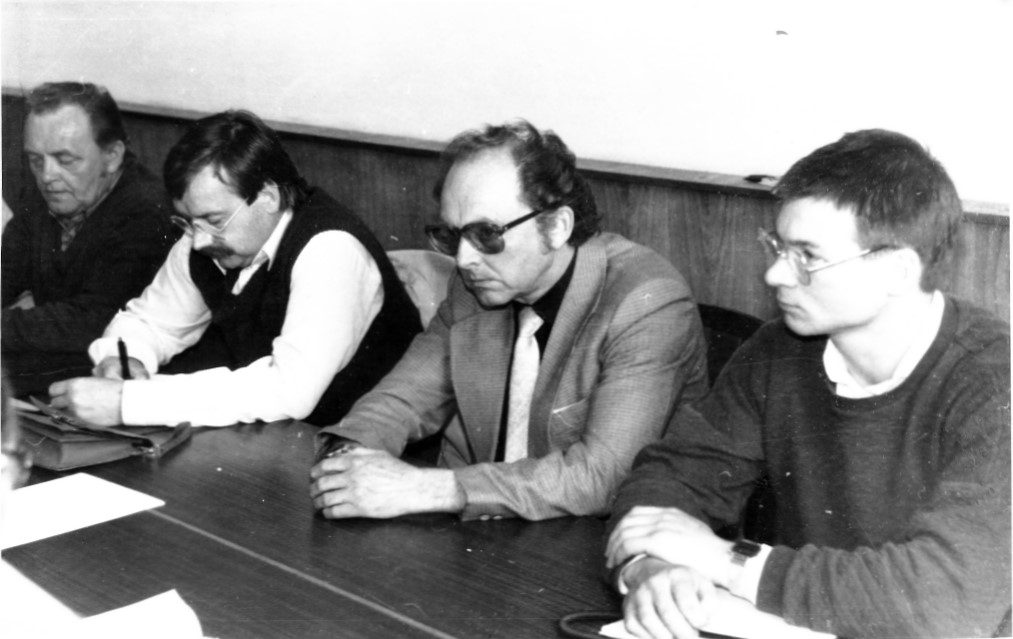 Dolmetschen bei Verhandlungen 1988