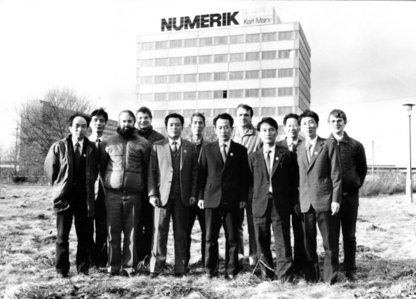 Dolmetschen koreanische Delegation 1985-86